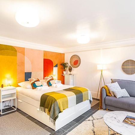 Modern Apartement Grand Paris, Tv Salon, Sharing Garden, Villa Des Ammonites 默东 外观 照片