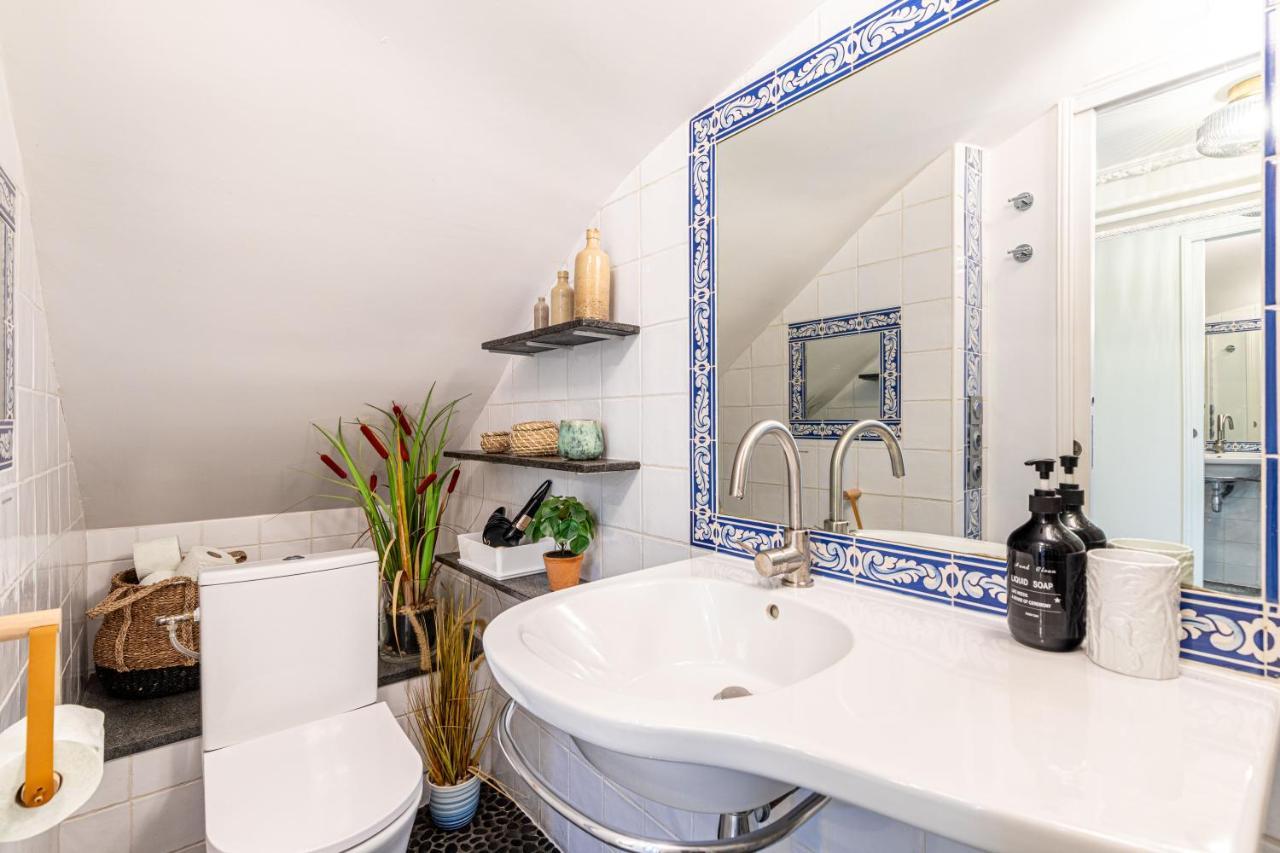 Modern Apartement Grand Paris, Tv Salon, Sharing Garden, Villa Des Ammonites 默东 外观 照片