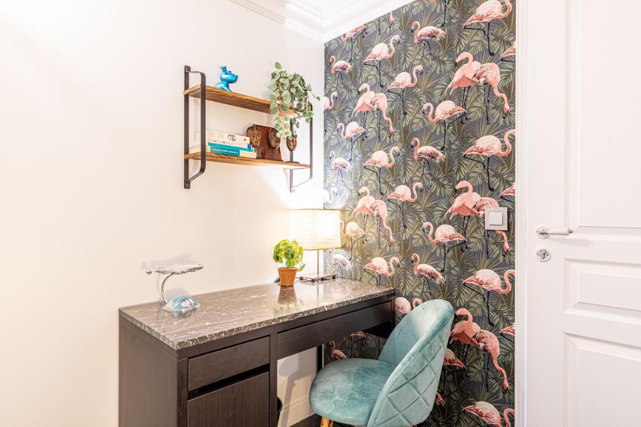 Modern Apartement Grand Paris, Tv Salon, Sharing Garden, Villa Des Ammonites 默东 外观 照片