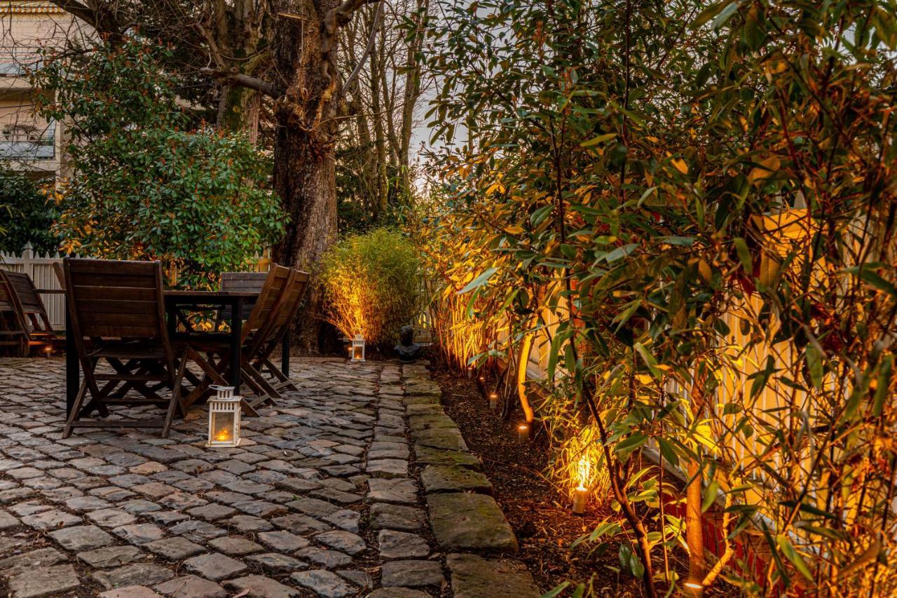 Modern Apartement Grand Paris, Tv Salon, Sharing Garden, Villa Des Ammonites 默东 外观 照片